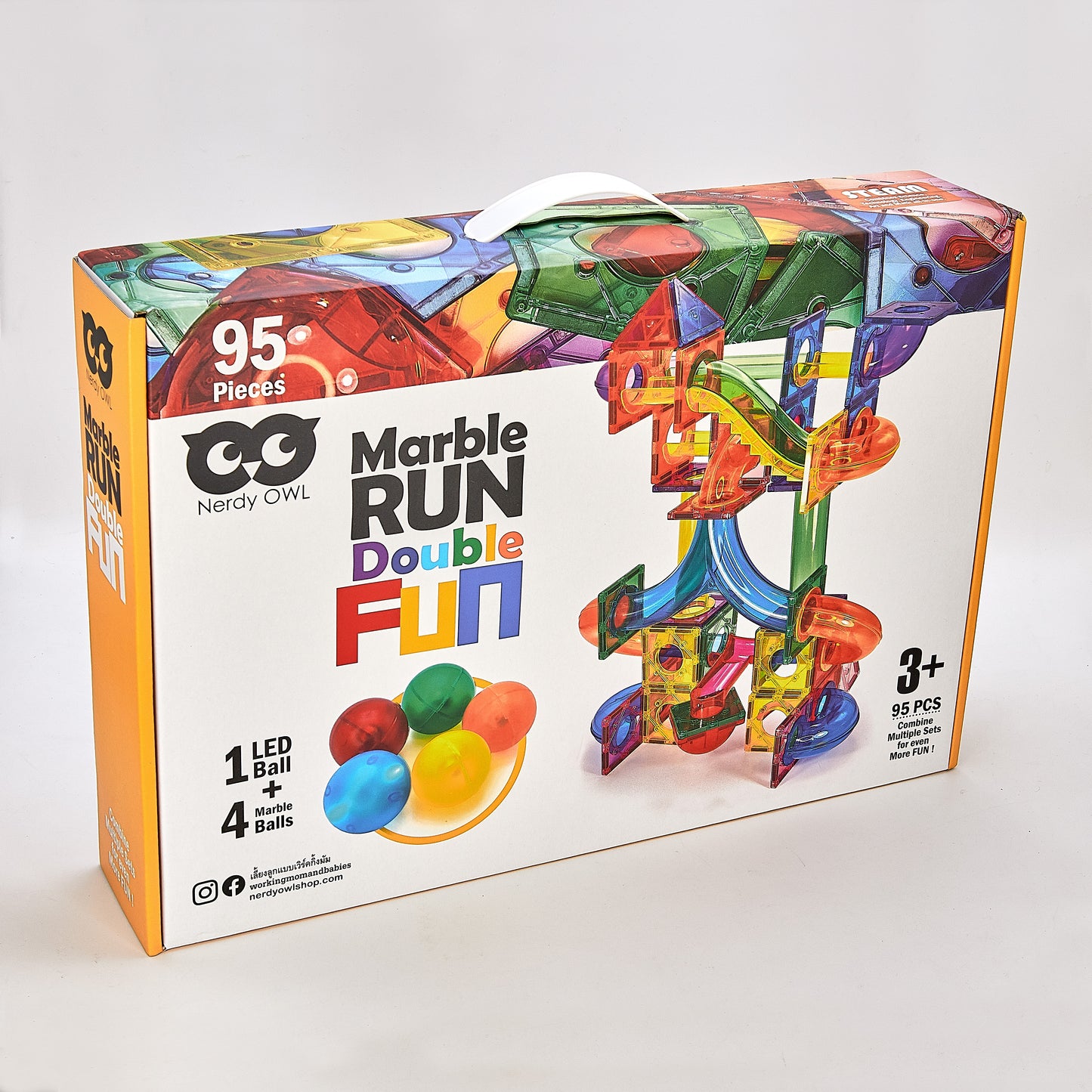 Marble Run Double Fun 95 pieces