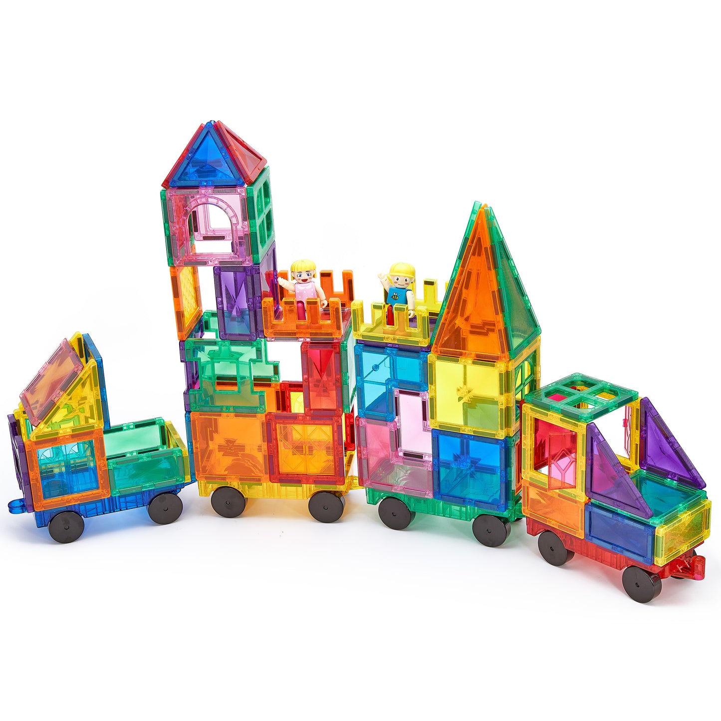 Magnetic Tiles Train to Wonderland Pieces