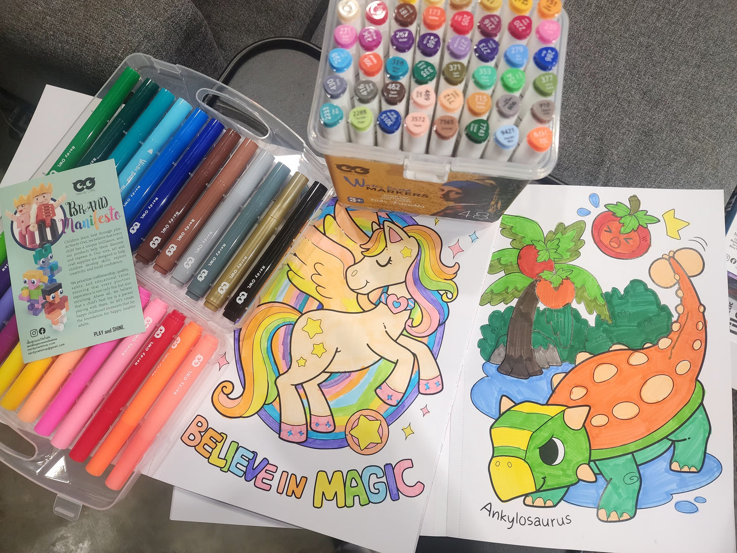 Fairy Tales Believe in Magic Coloring Book