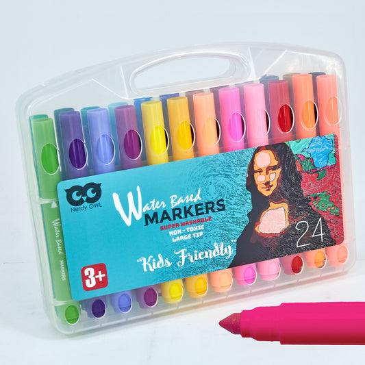 Super Washable Markers 24 colors