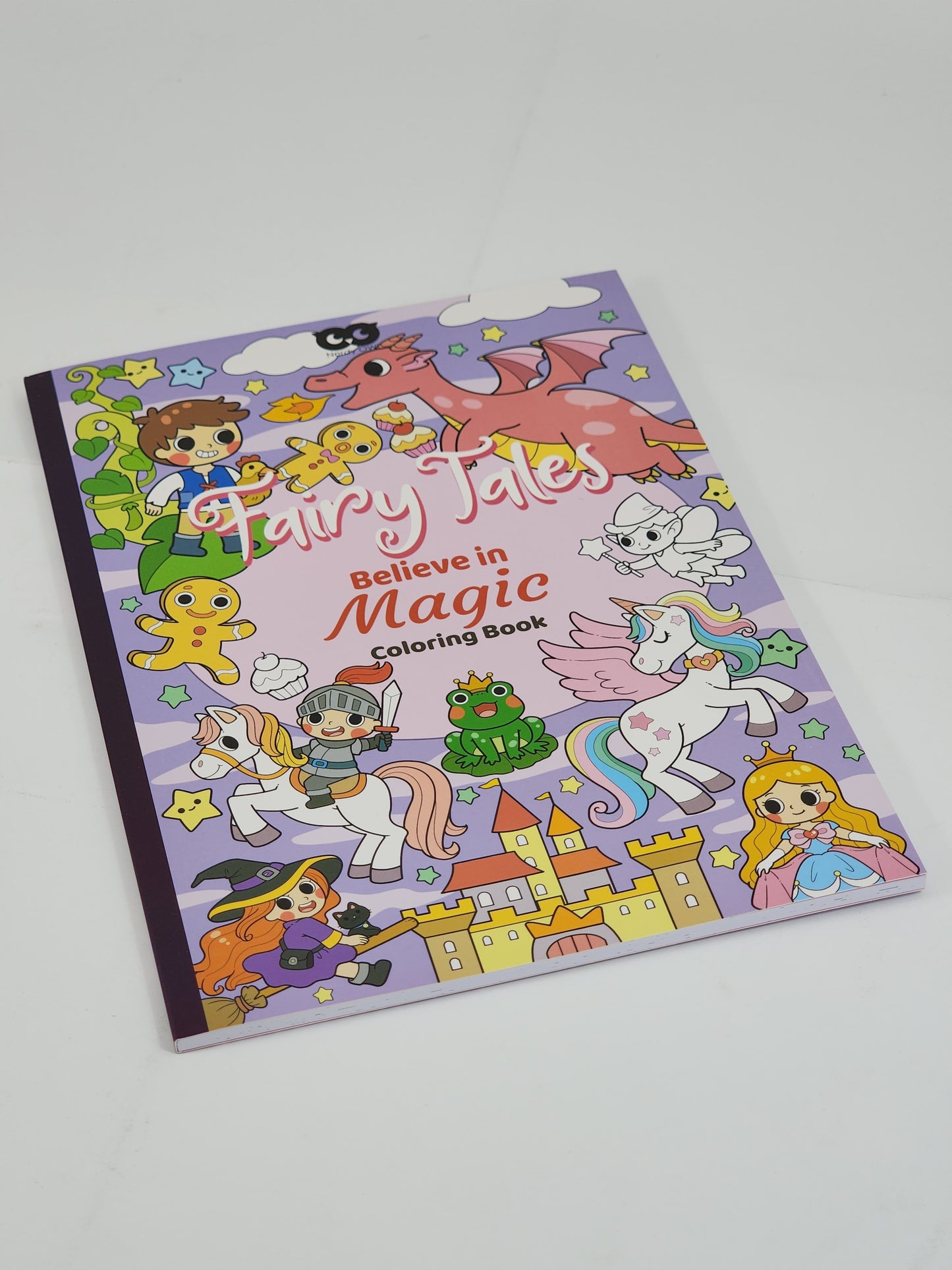 Fairy Tales Believe in Magic Coloring Book