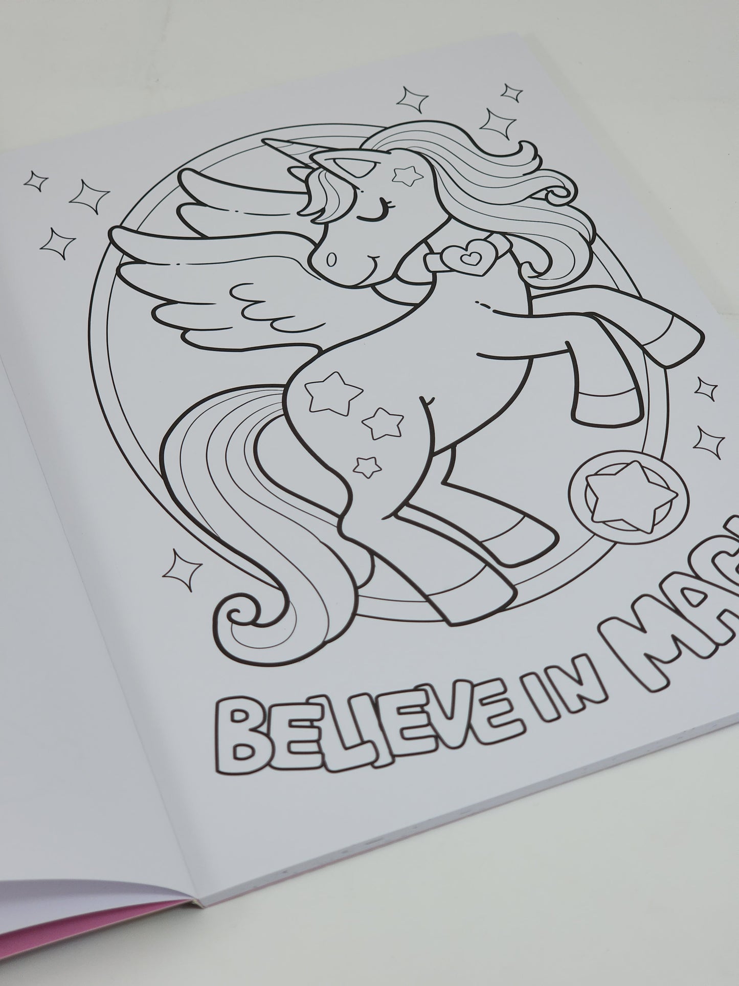 Fairy Tales Believe in Magic Coloring Book