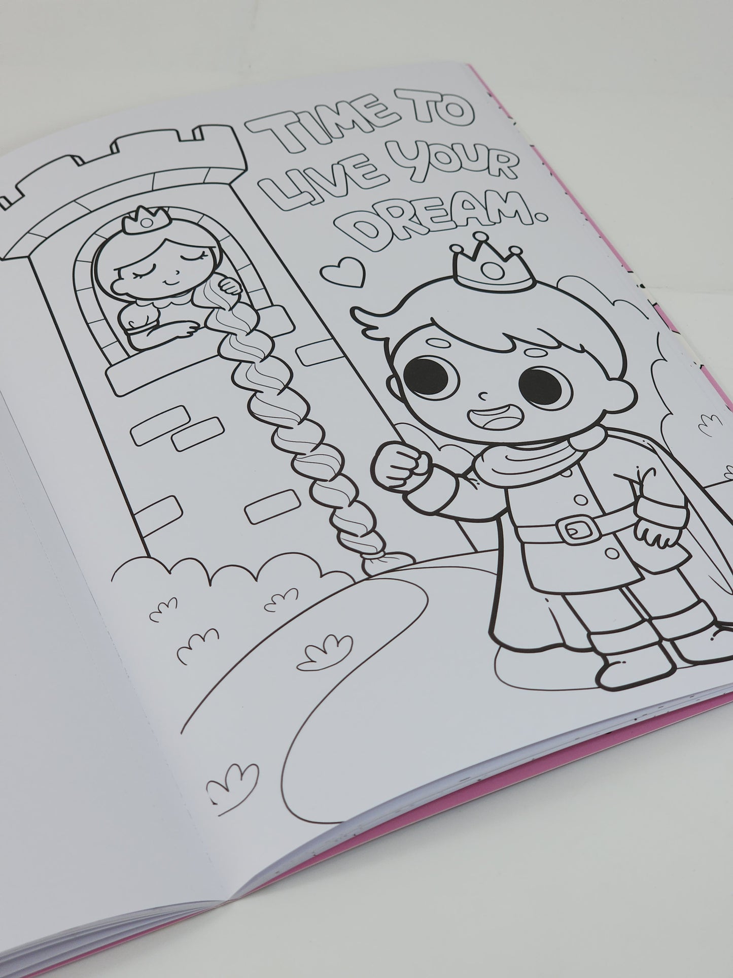 Fairy Tales Believe in Magic Coloring Book