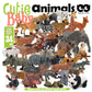 Toy Box Set: Cutie Baby Animals 34 pieces