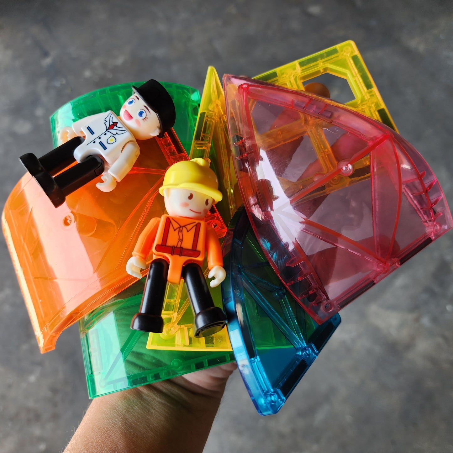 Magnetic Tiles Geometric Wonder 60 pieces