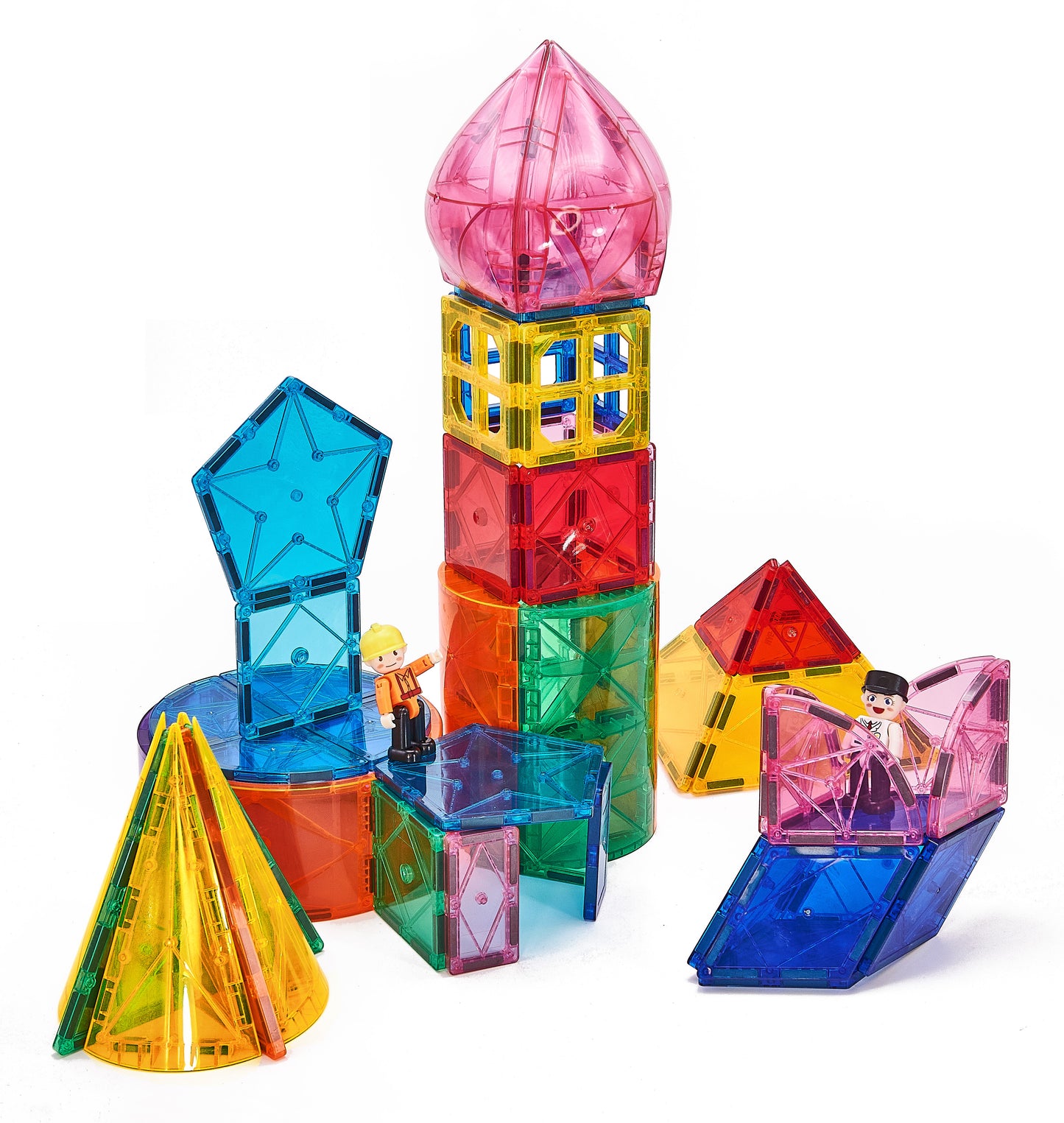 Magnetic Tiles Geometric Wonder 60 pieces