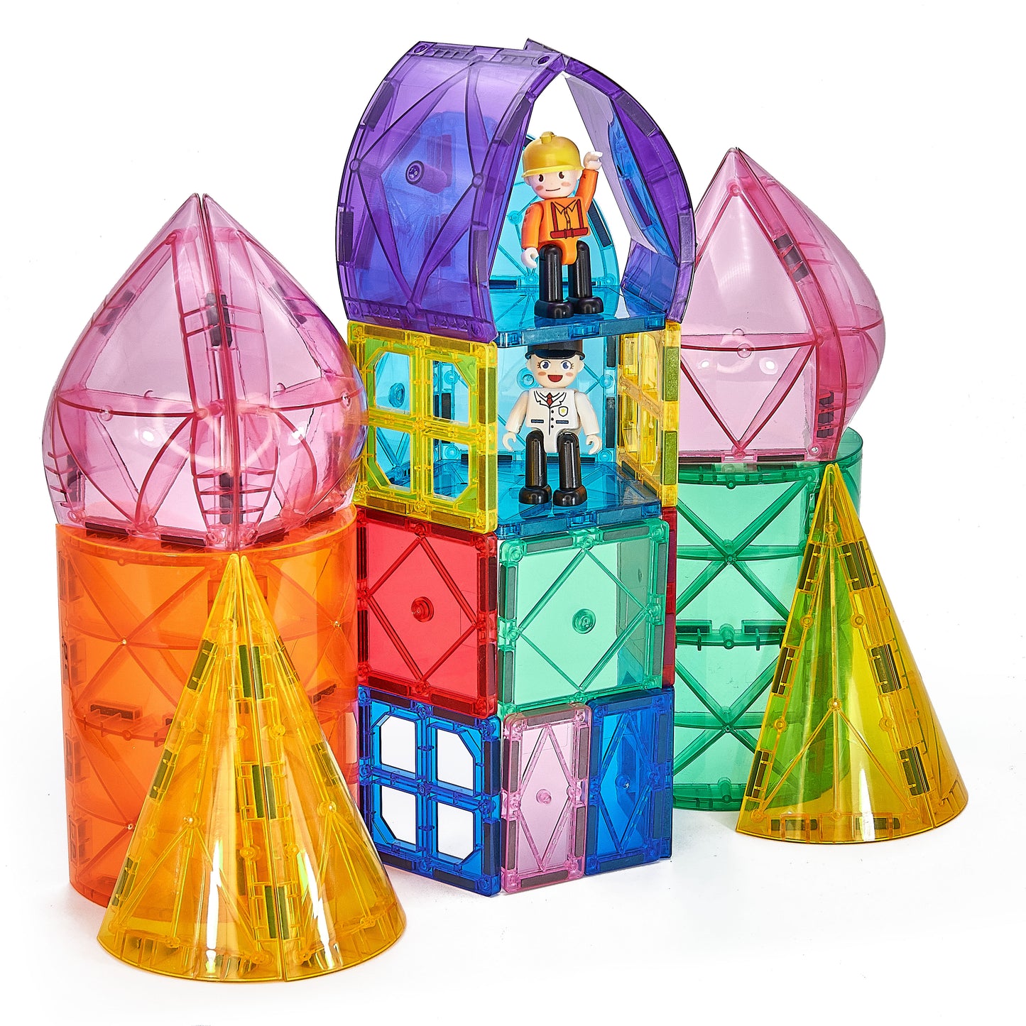 Magnetic Tiles Geometric Wonder 60 pieces