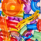 Marble Runs Vibrant Rainbow 96 pieces