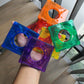Marble Runs Vibrant Rainbow 96 pieces