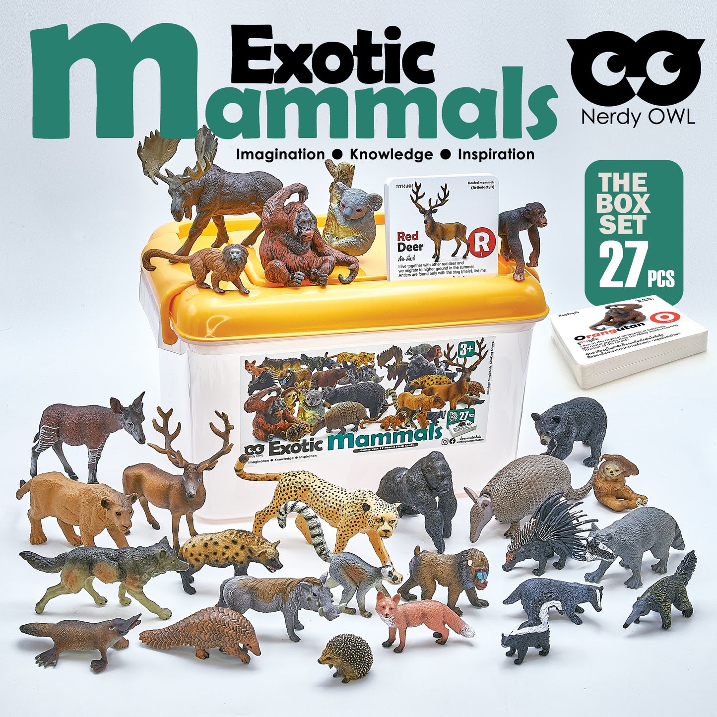 Toy Box Set: Exotic Mammals