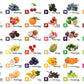 Flash Cards: World Garden of Fruits