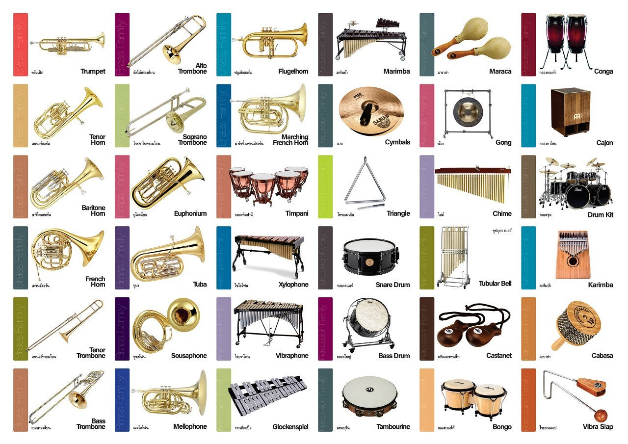 Flash Cards:  Musical Instruments