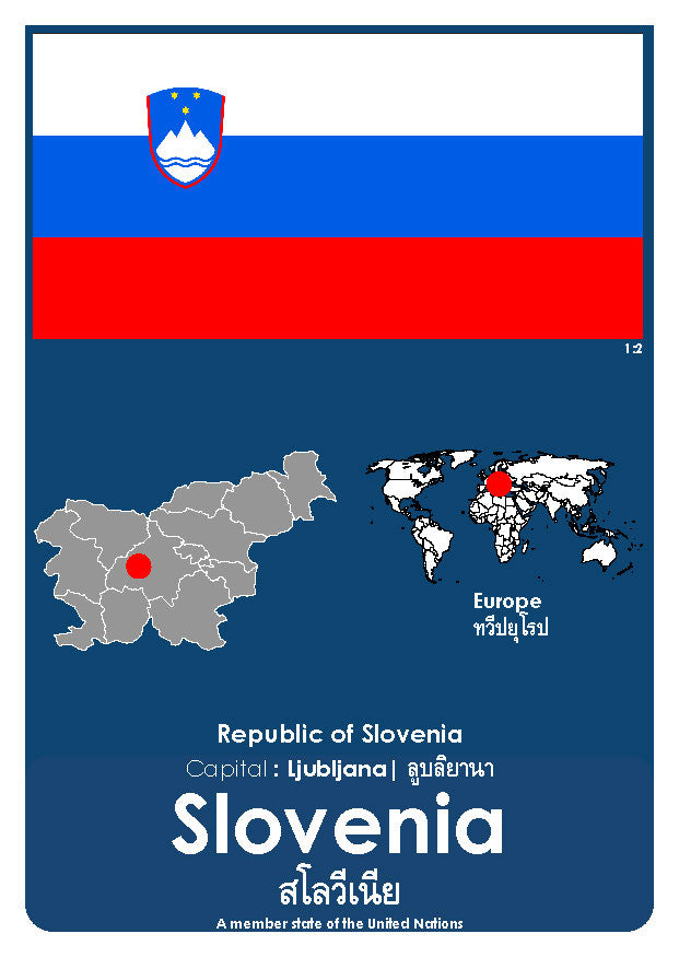 Flash Cards:  Flags and Countries 2