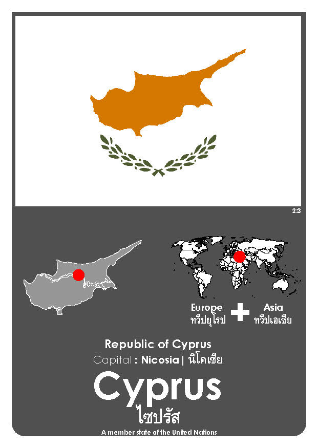 Flash Cards:  Flags and Countries 2