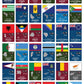 Flash Cards:  Flags and Countries 2