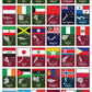 Flash Cards:  Flags and Countries