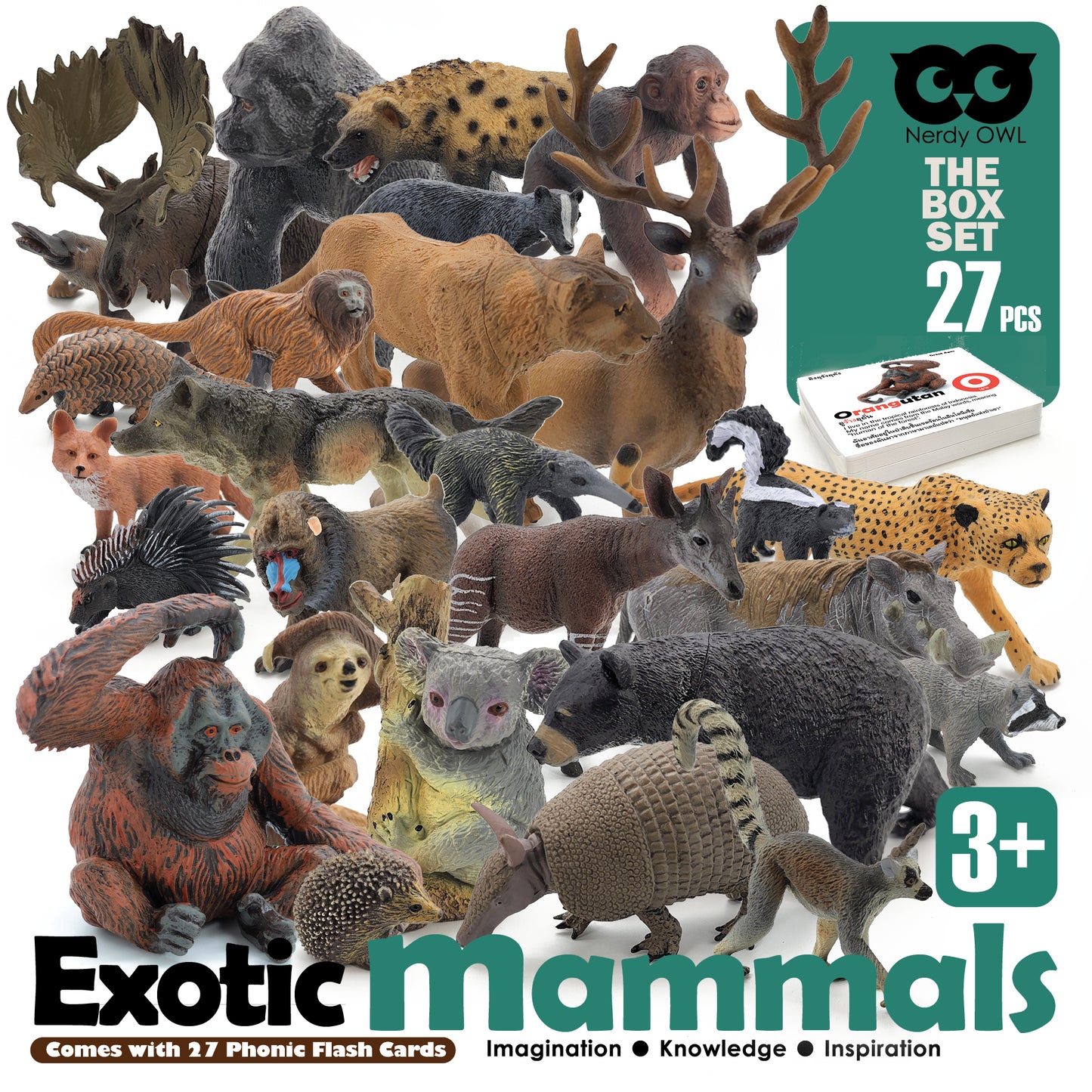 Toy Box Set: Exotic Mammals